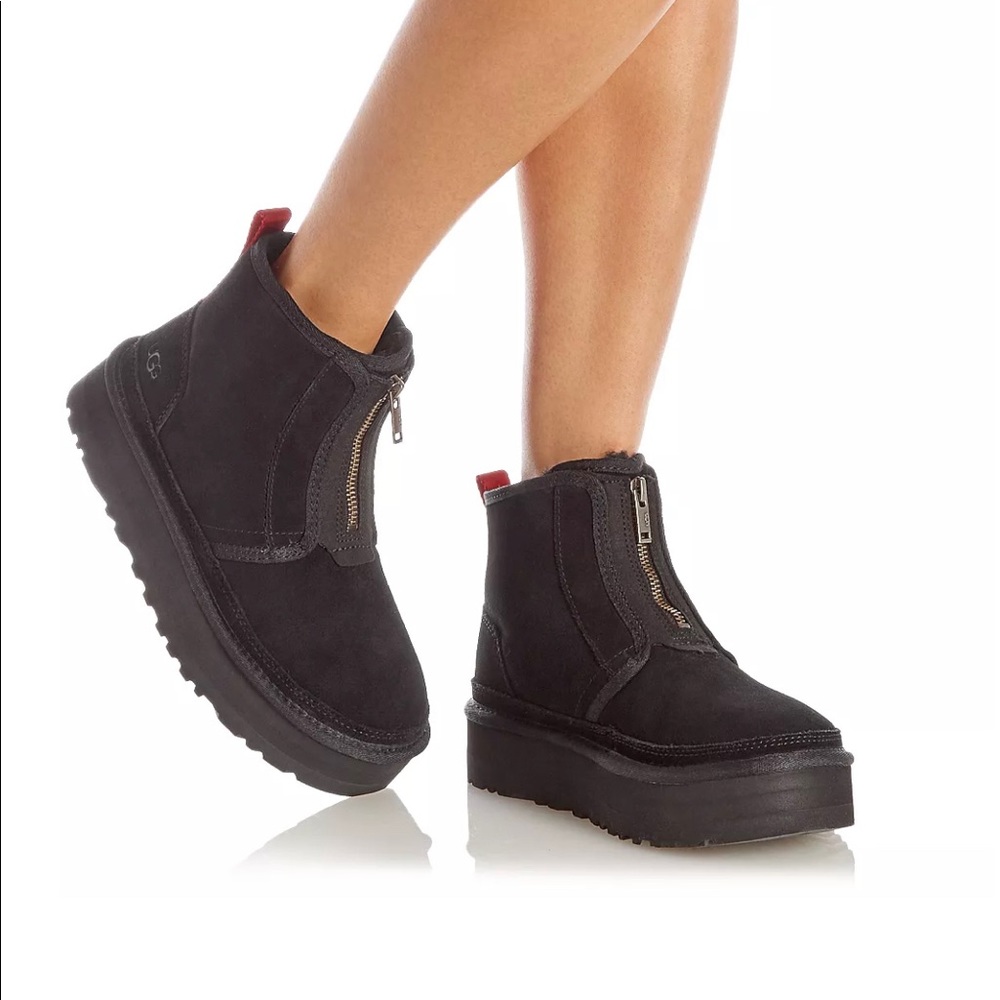 Ugg Neumel Zipper Platform